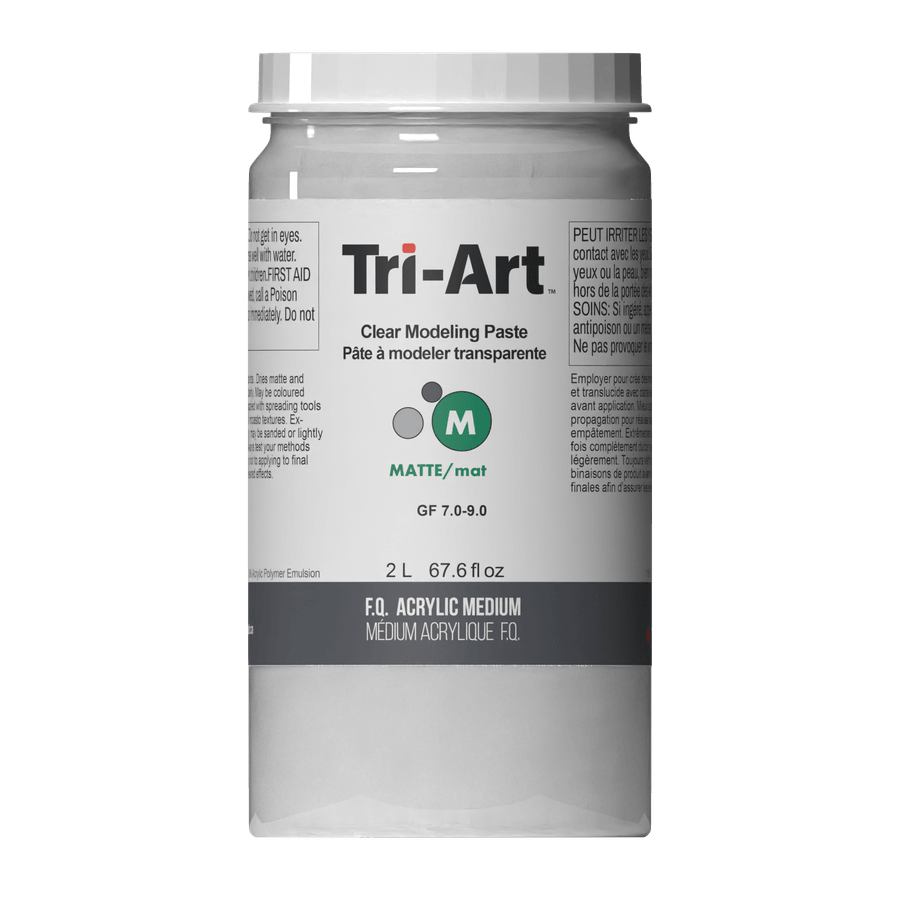 Tri-Art Mediums - Modeling Paste Clear - Tri-Art Mfg.