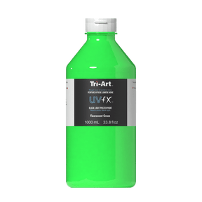 UVFX Black Light Poster Paint - Fluorescent Green - Tri-Art Mfg.
