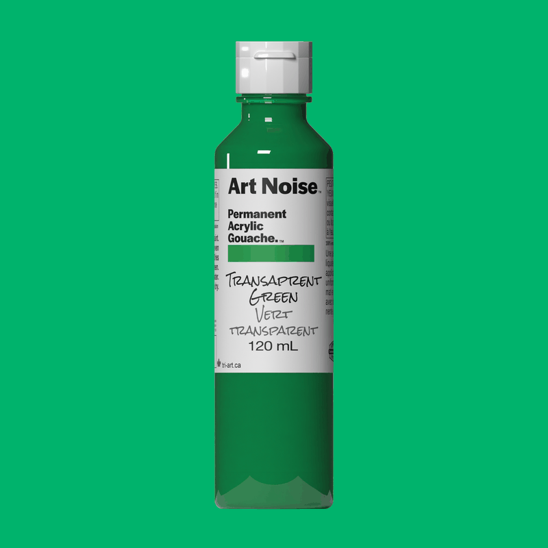 Art Noise - Transparent Green - Tri-Art Mfg.