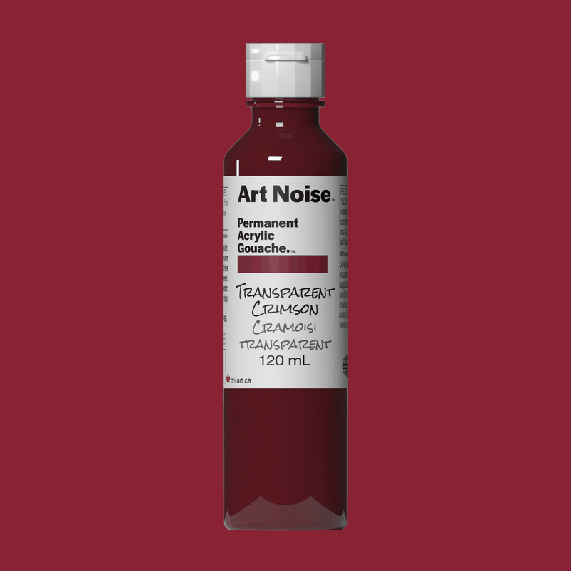 Art Noise - Transparent Crimson - Tri-Art Mfg.