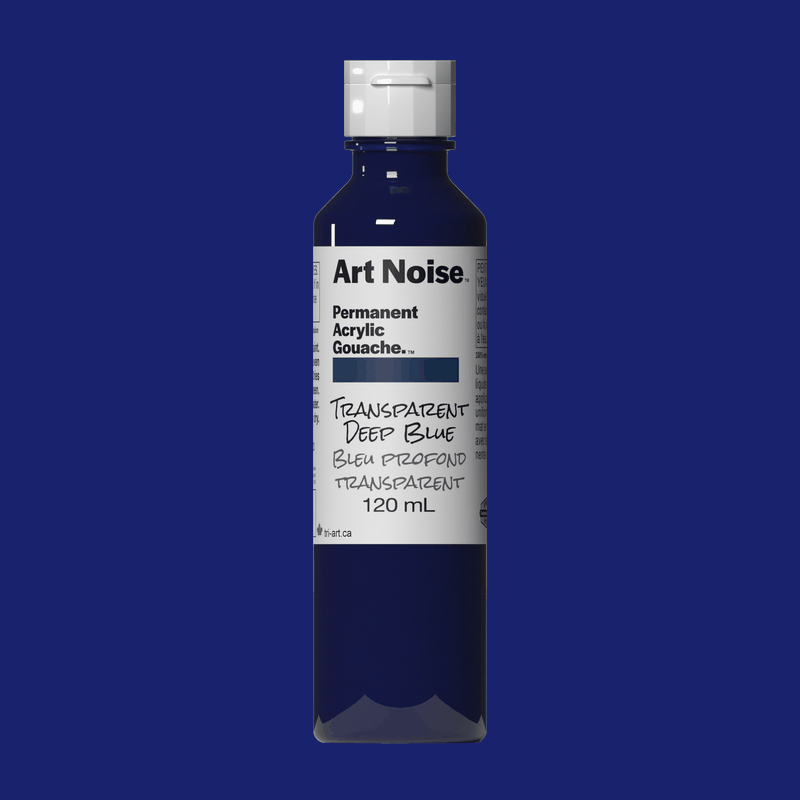 Art Noise - Transparent Deep Blue - Tri-Art Mfg.