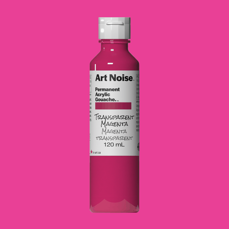 Art Noise - Transparent Magenta - Tri-Art Mfg.