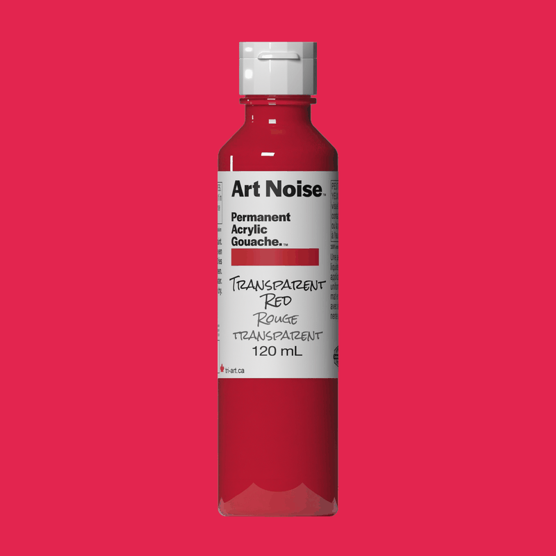 Art Noise - Transparent Red - Tri-Art Mfg.