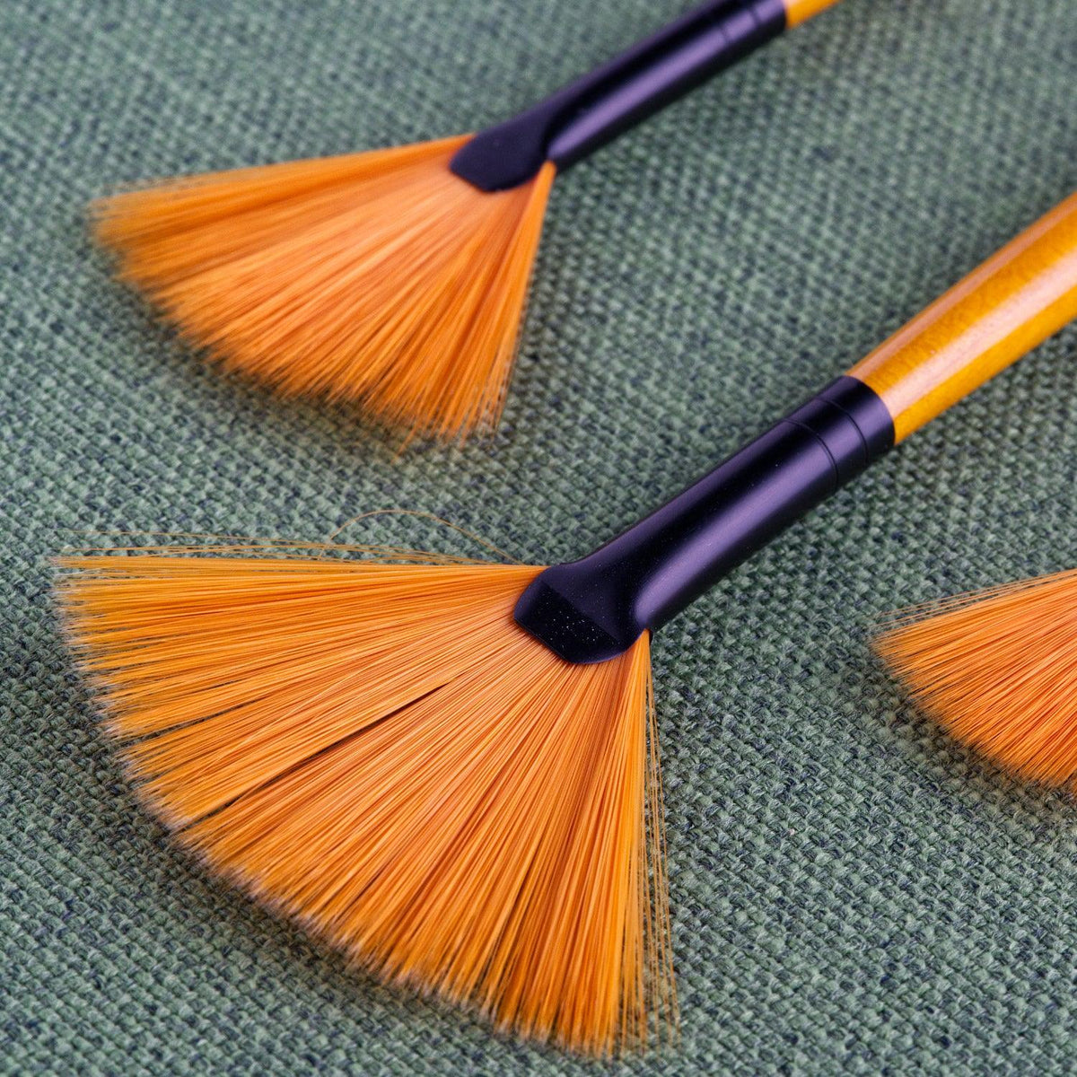 Tri-Art Artist Brushes - Short Synthetic - WC/Acryl - Fan - Tri-Art Mfg.