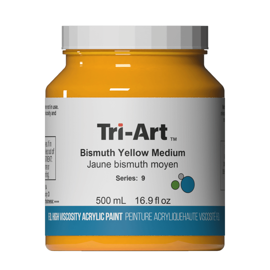 Tri-Art High Viscosity - Bismuth Yellow Medium - Tri-Art Mfg.