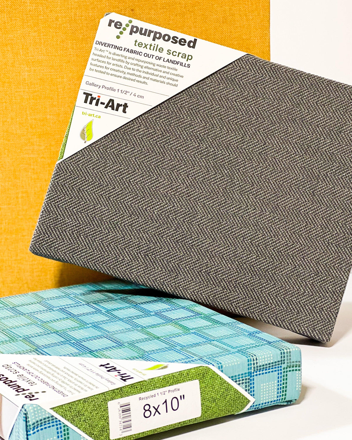 Tri-Art Re/purposed Stretched Canvas - Tri-Art Mfg.