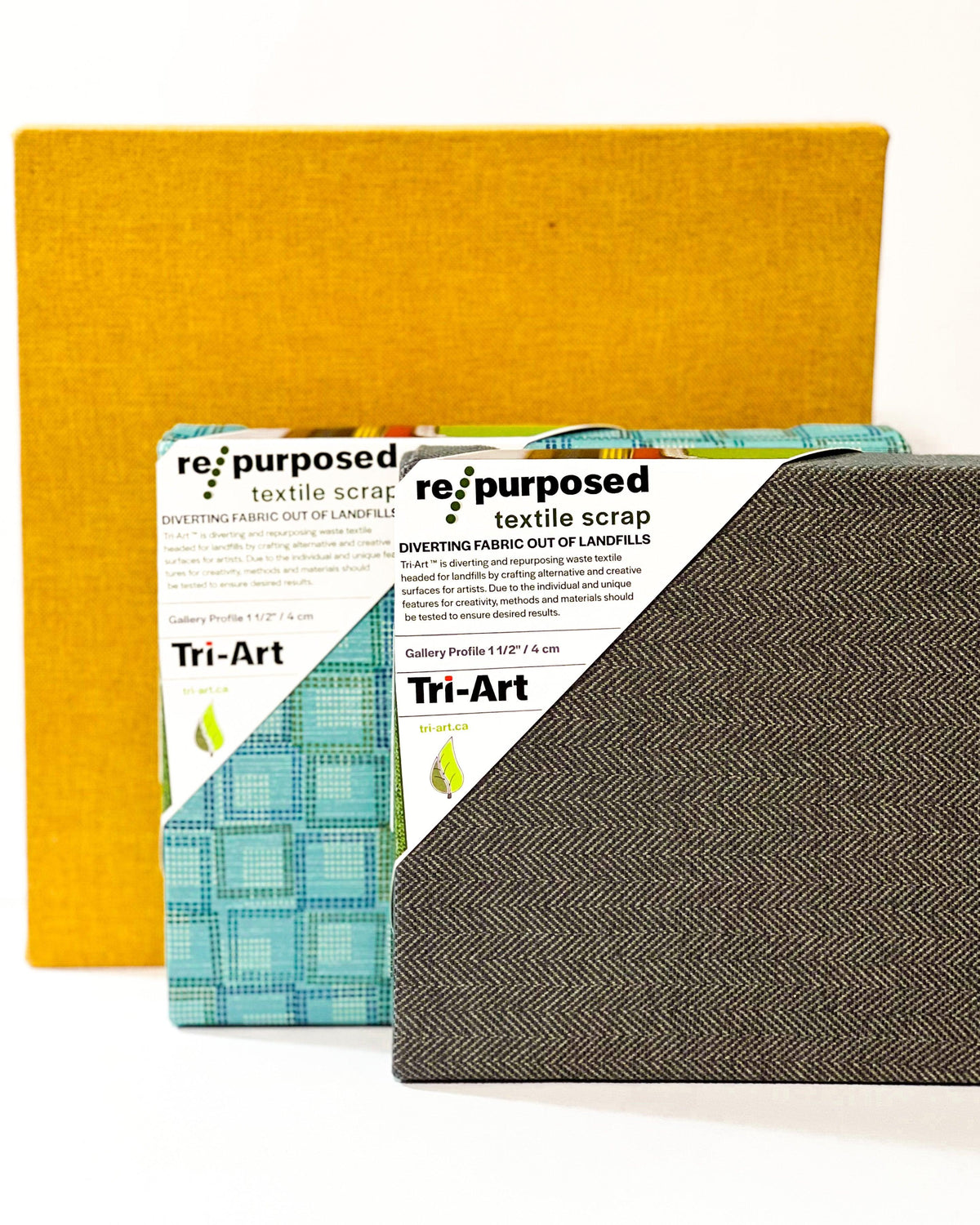 Tri-Art Re/purposed Stretched Canvas - Tri-Art Mfg.