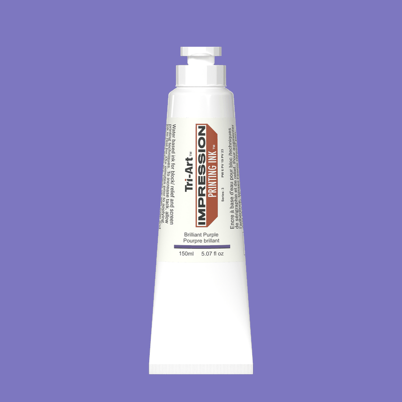 Impressions Block Printing Ink - Brilliant Purple - Tri-Art Mfg.