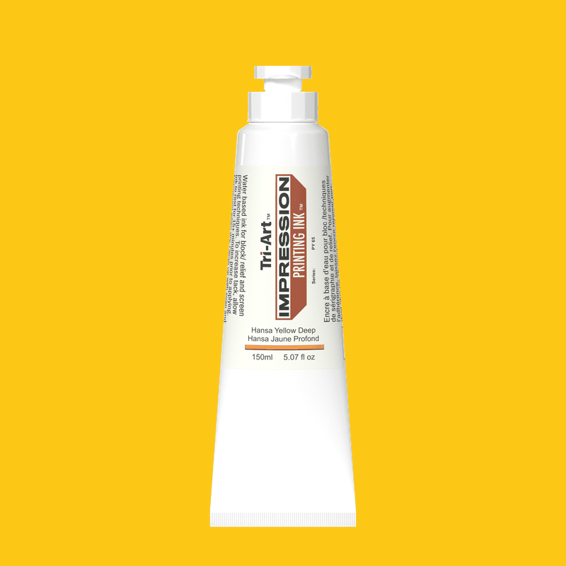 Impressions Block Printing Ink - Yellow Deep - Tri-Art Mfg.