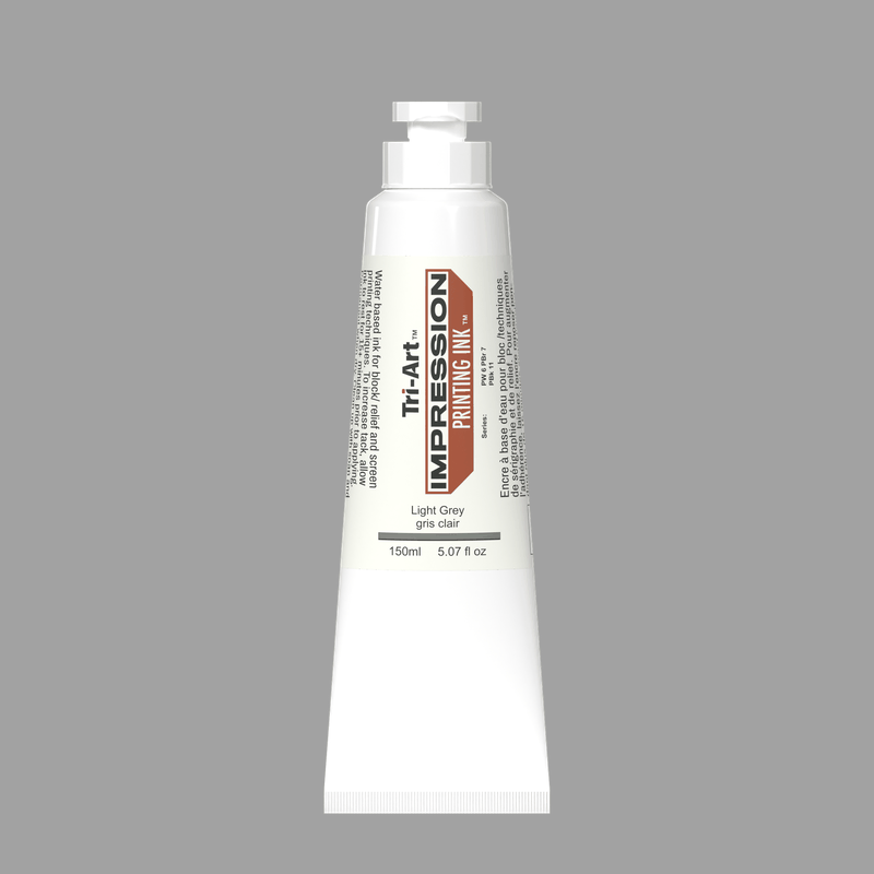 Impressions Block Printing Ink - Light Grey - Tri-Art Mfg.