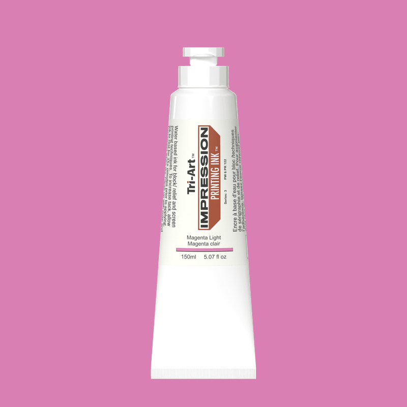 Impressions Block Printing Ink - Magenta Light - Tri-Art Mfg.