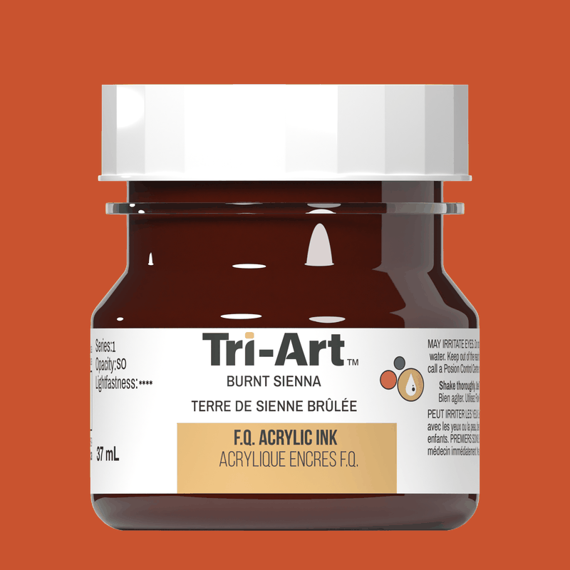 Tri-Art Ink - Burnt Sienna - 37mL - Tri-Art Mfg.