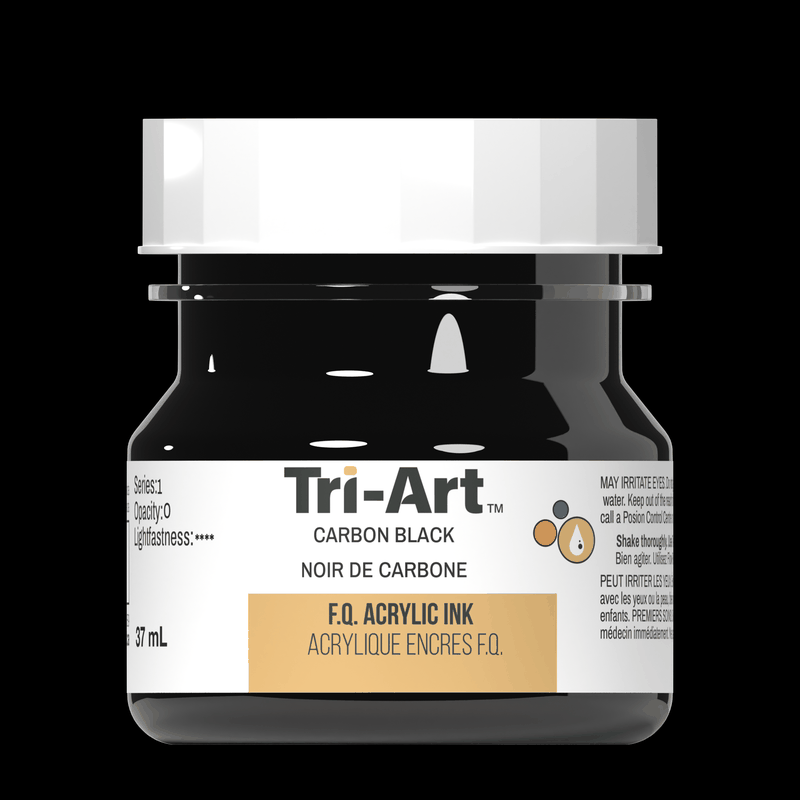 Tri-Art Ink - Carbon Black - 37mL - Tri-Art Mfg.