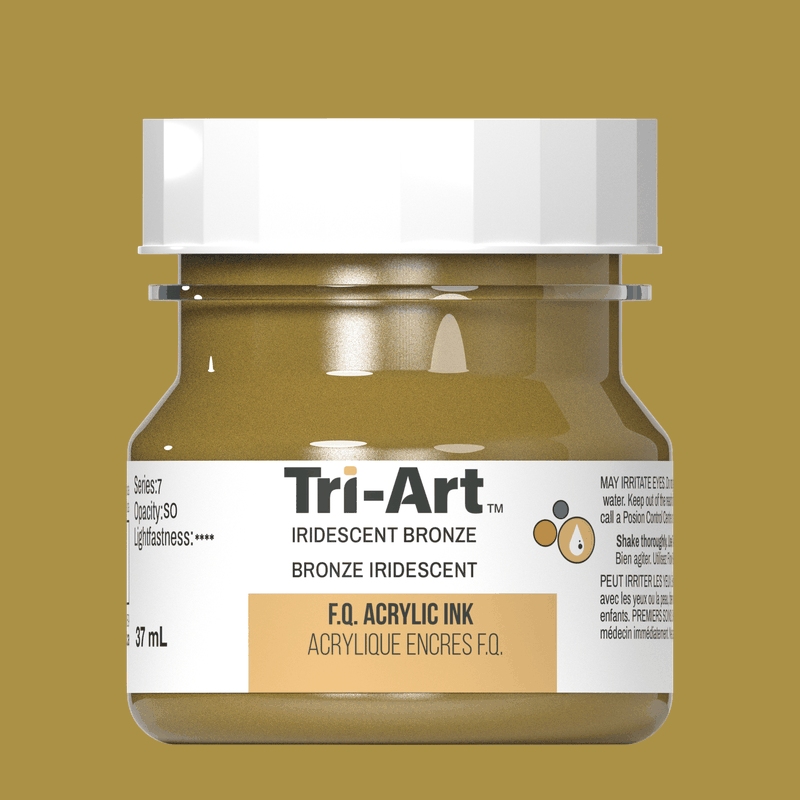 Tri-Art Ink - Iridescent Bronze - 37mL - Tri-Art Mfg.