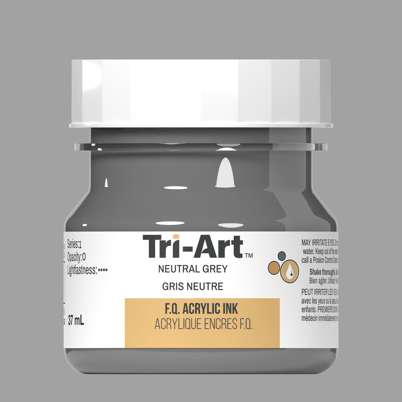 Tri-Art Ink - Neutral Grey - 37mL - Tri-Art Mfg.