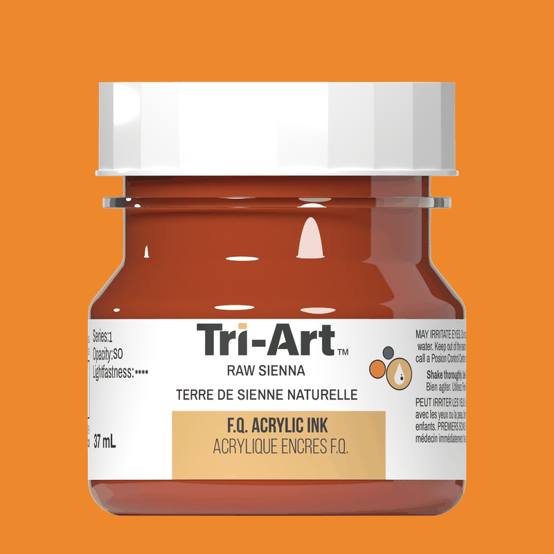 Tri-Art Ink - Raw Sienna - 37mL - Tri-Art Mfg.