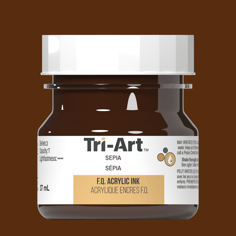 Tri-Art Ink - Sepia - 37mL - Tri-Art Mfg.