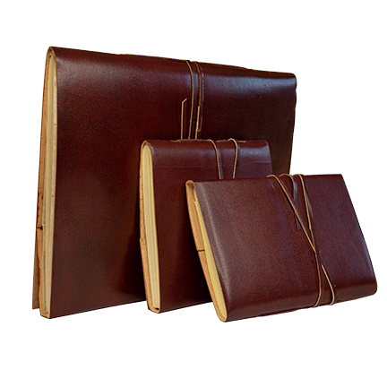 50 Sheets Leatherbound Mixed Media Books - Tri-Art Mfg.