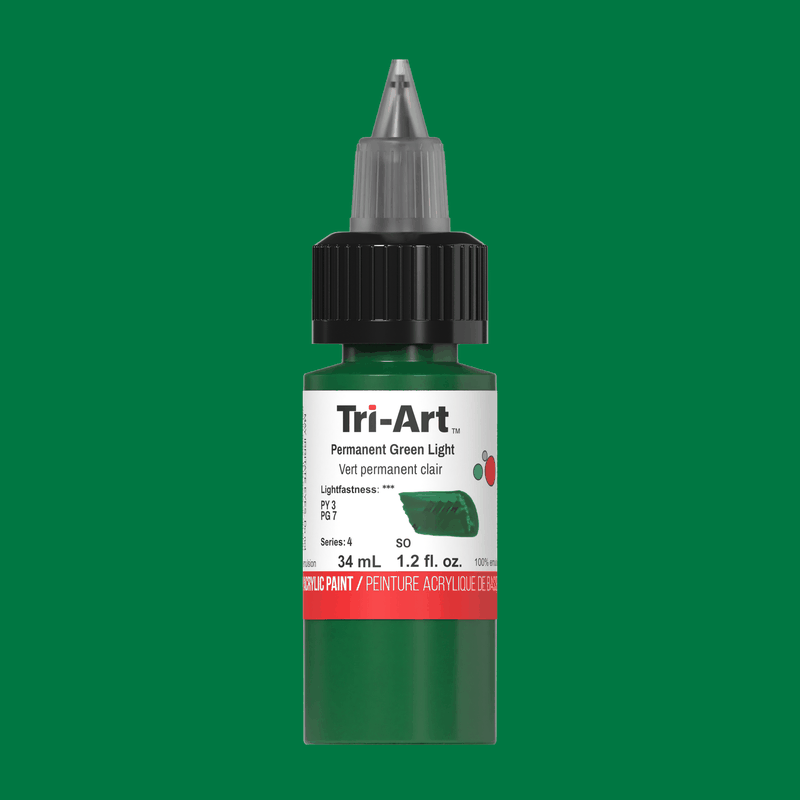 Tri-Art Low Viscosity - Permanent Green Light - Tri-Art Mfg.