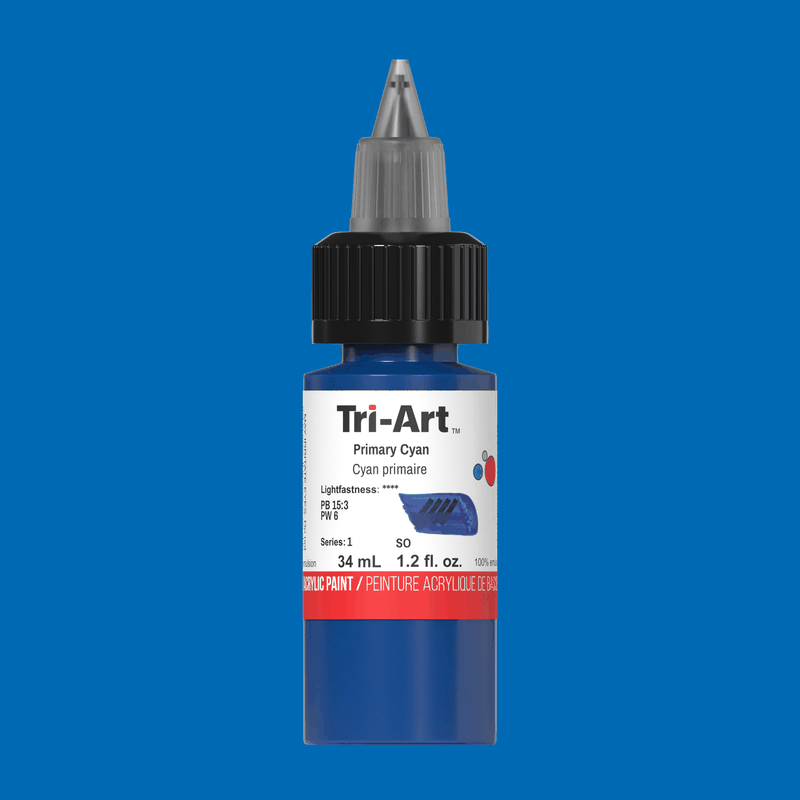 Tri-Art Low Viscosity - Primary Cyan - Tri-Art Mfg.