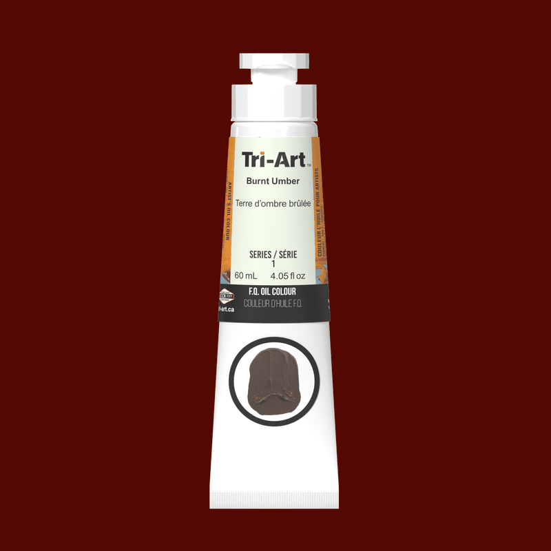 Tri-Art Oil Colours - Burnt Umber - Tri-Art Mfg.