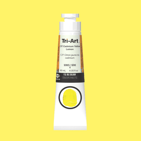 Tri-Art Oil Colours - C.P. Cadmium Yellow Lemon - Tri-Art Mfg.