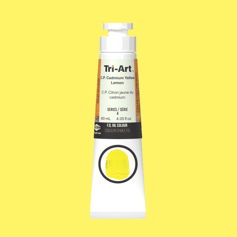 Tri-Art Oil Colours - C.P. Cadmium Yellow Lemon - Tri-Art Mfg.