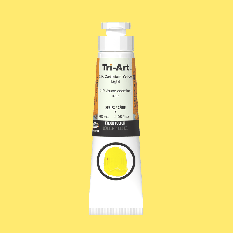 Tri-Art Oil Colours - C.P. Cadmium Yellow Light - Tri-Art Mfg.