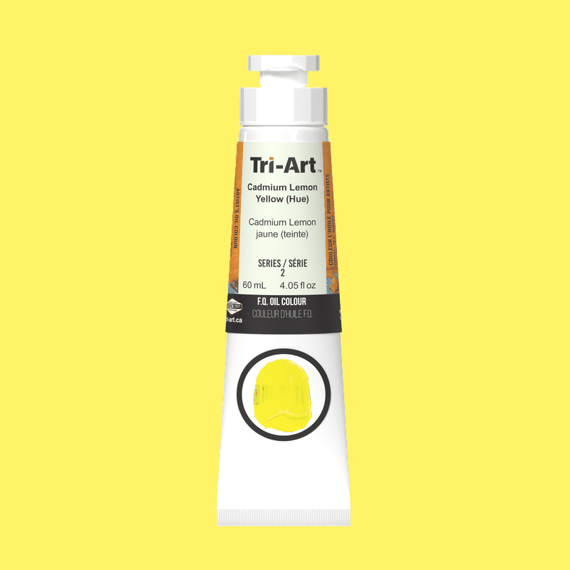 Tri-Art Oil Colours - Cadmium Lemon Yellow Hue - Tri-Art Mfg.