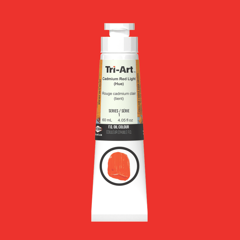 Tri-Art Oil Colours - Cadmium Red Light Hue - Tri-Art Mfg.