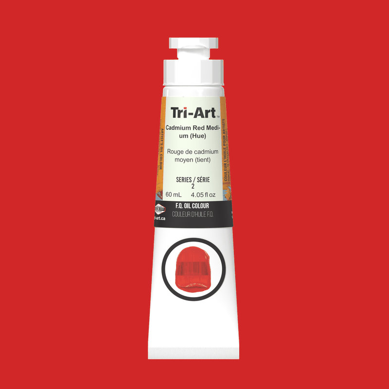 Tri-Art Oil Colours - Cadmium Red Medium Hue - Tri-Art Mfg.
