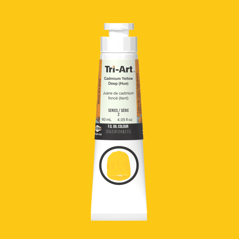 Tri-Art Oil Colours - Cadmium Yellow Deep Hue - Tri-Art Mfg.