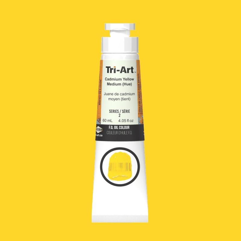 Tri-Art Oil Colours - Cadmium Yellow Medium Hue - Tri-Art Mfg.