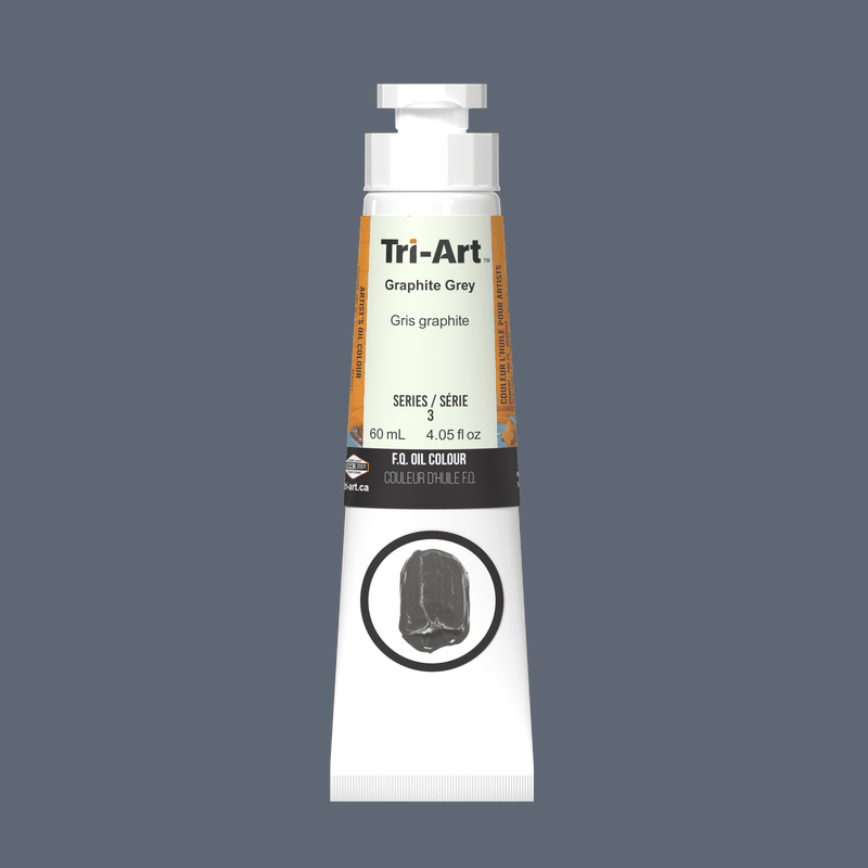 Tri-Art Oil Colours - Graphite Grey - Tri-Art Mfg.