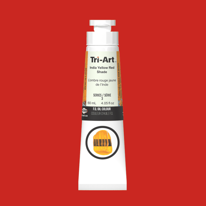 Tri-Art Oil Colours - Indian Yellow Red Shade - Tri-Art Mfg.