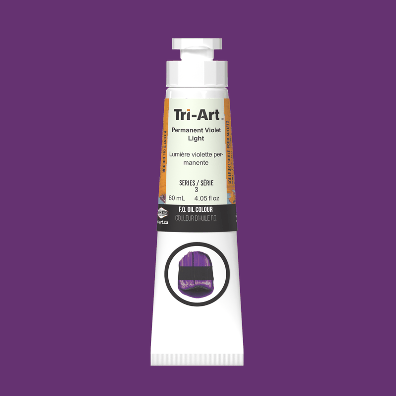 Tri-Art Oil Colours - Permanent Violet Light - Tri-Art Mfg.