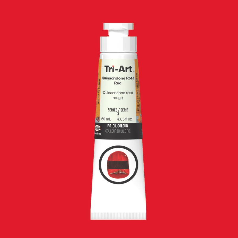 Tri-Art Oil Colours - Quinacridone Rose Red - Tri-Art Mfg.