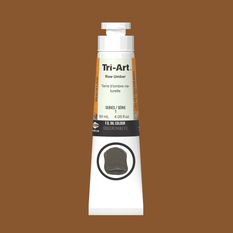 Tri-Art Oil Colours - Raw Umber - Tri-Art Mfg.
