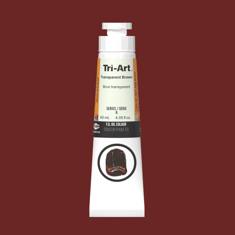 Tri-Art Oil Colours - Transparent Brown - Tri-Art Mfg.