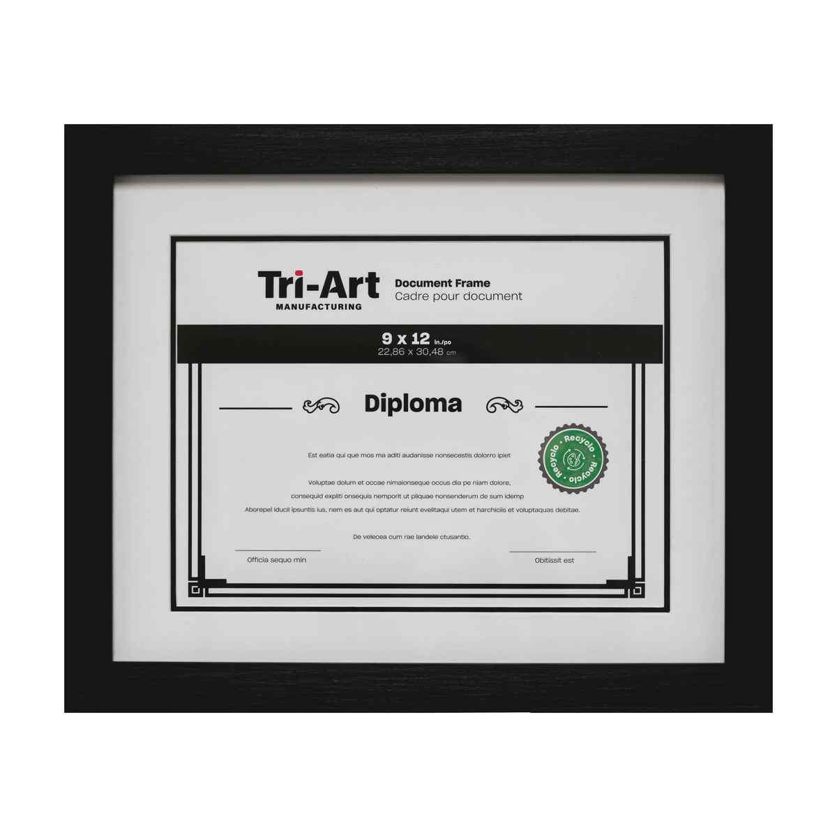 Diploma Frames - Tri-Art Mfg.