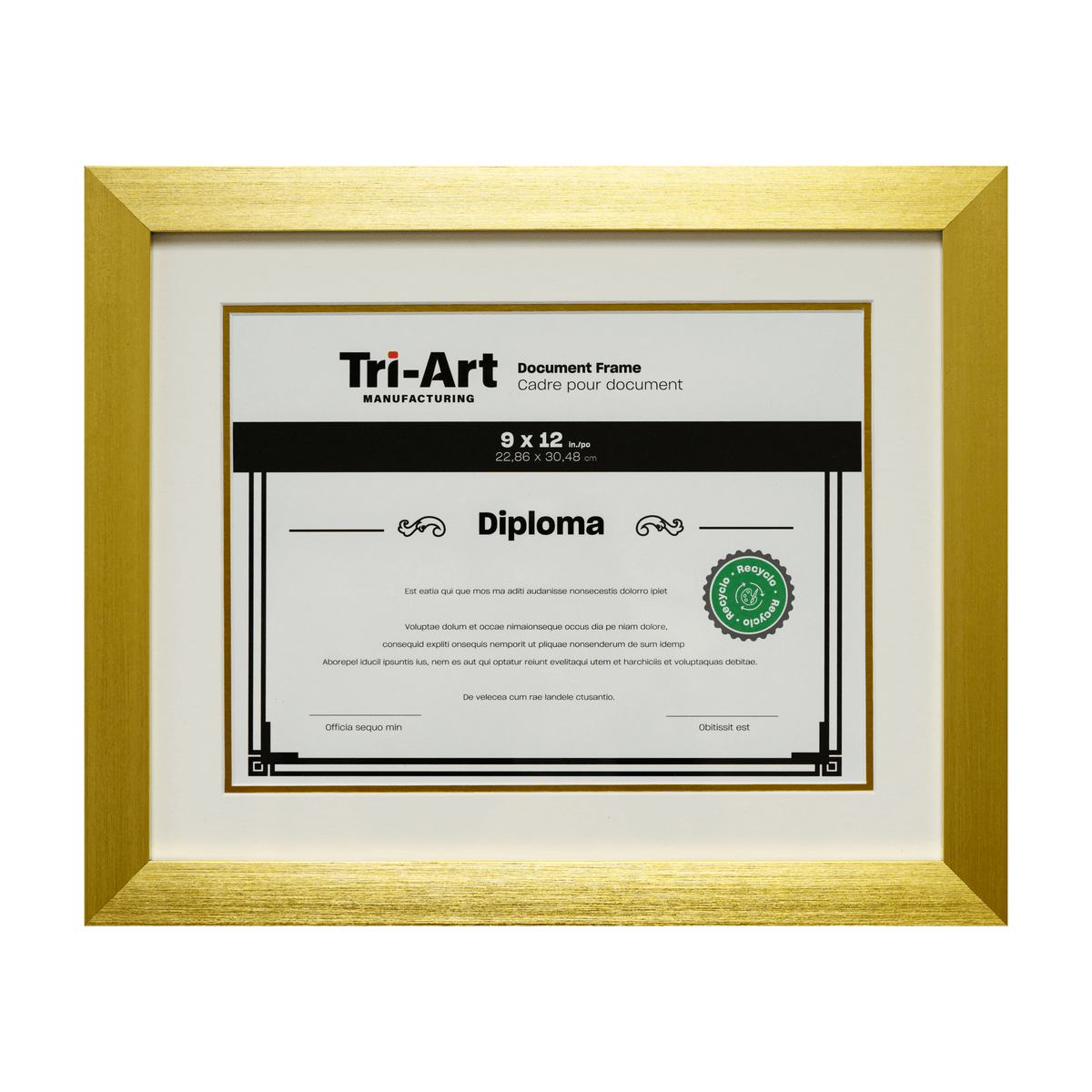 Diploma Frames - Tri-Art Mfg.