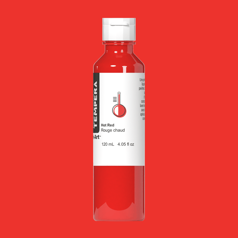 Primary Liquid Tempera - Hot Red - Tri-Art Mfg.