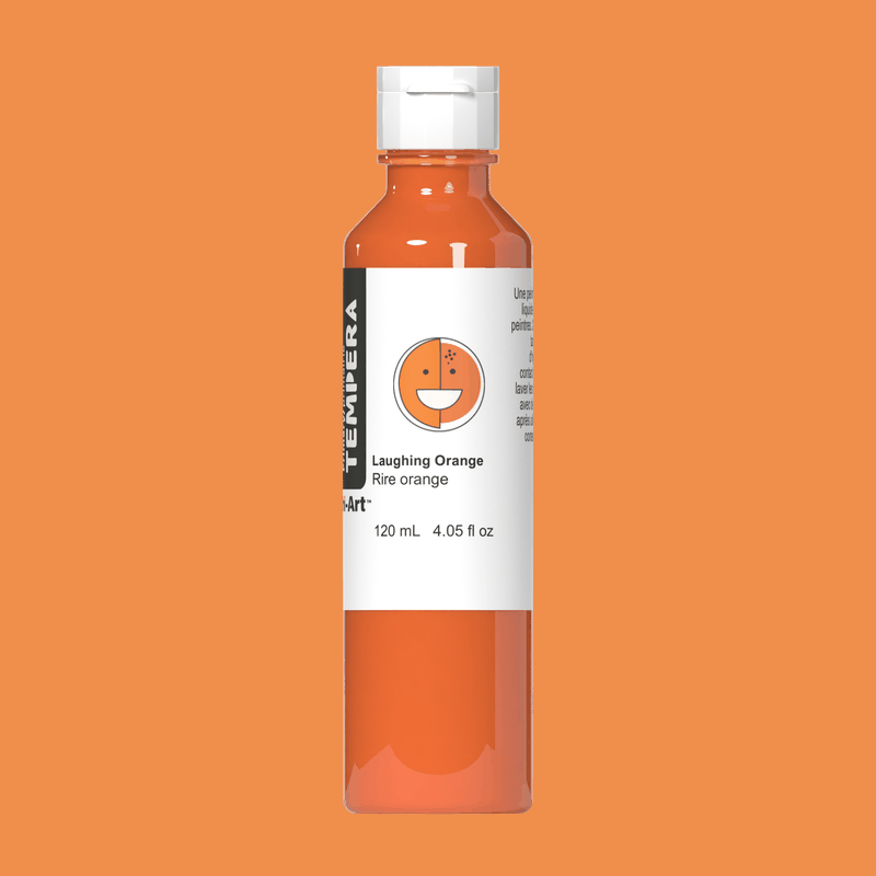 Primary Liquid Tempera - Laughing Orange - Tri-Art Mfg.