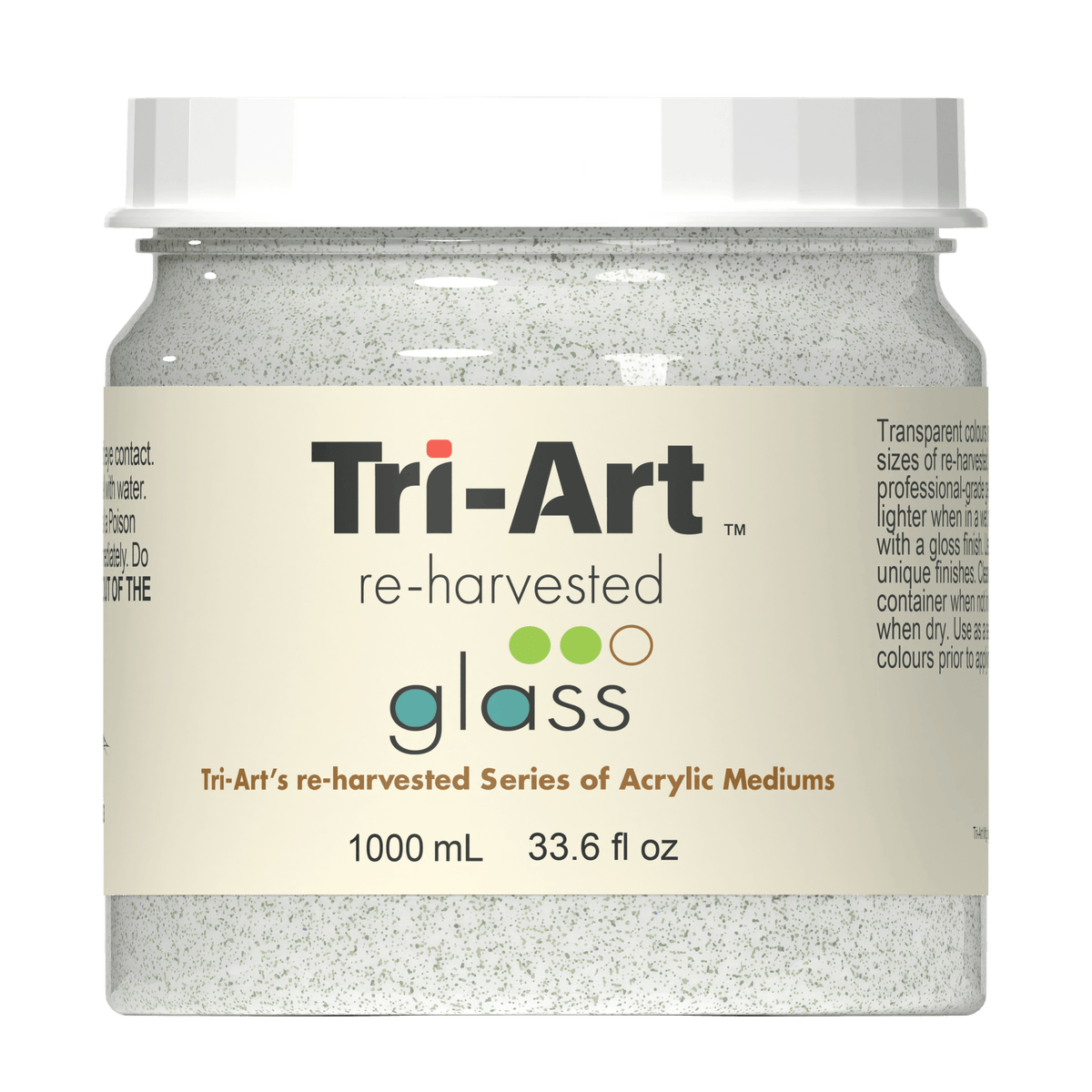 Tri-Art Mediums - Re-harvested Glass - Tri-Art Mfg.