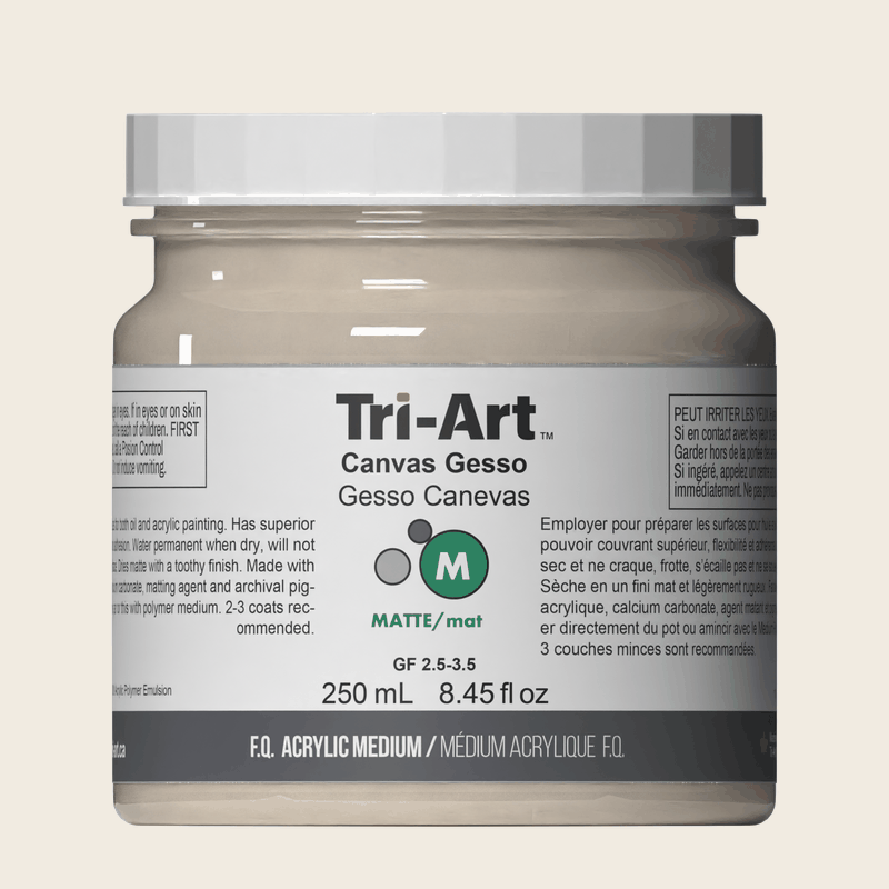Tri-Art Mediums - Canvas Gesso - Tri-Art Mfg.