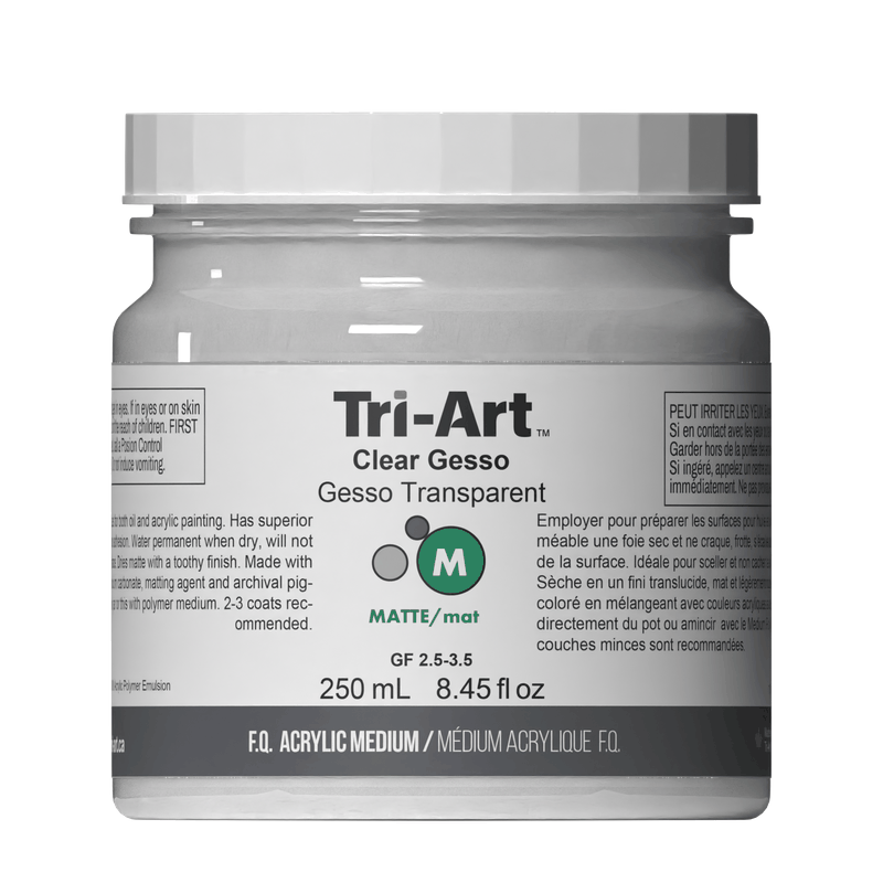 Tri-Art Mediums - Clear Gesso - Tri-Art Mfg.