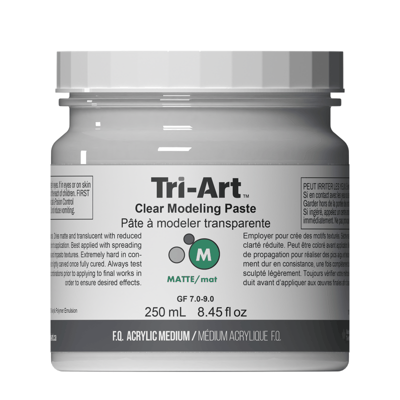Tri-Art Mediums - Modeling Paste Clear - Tri-Art Mfg.