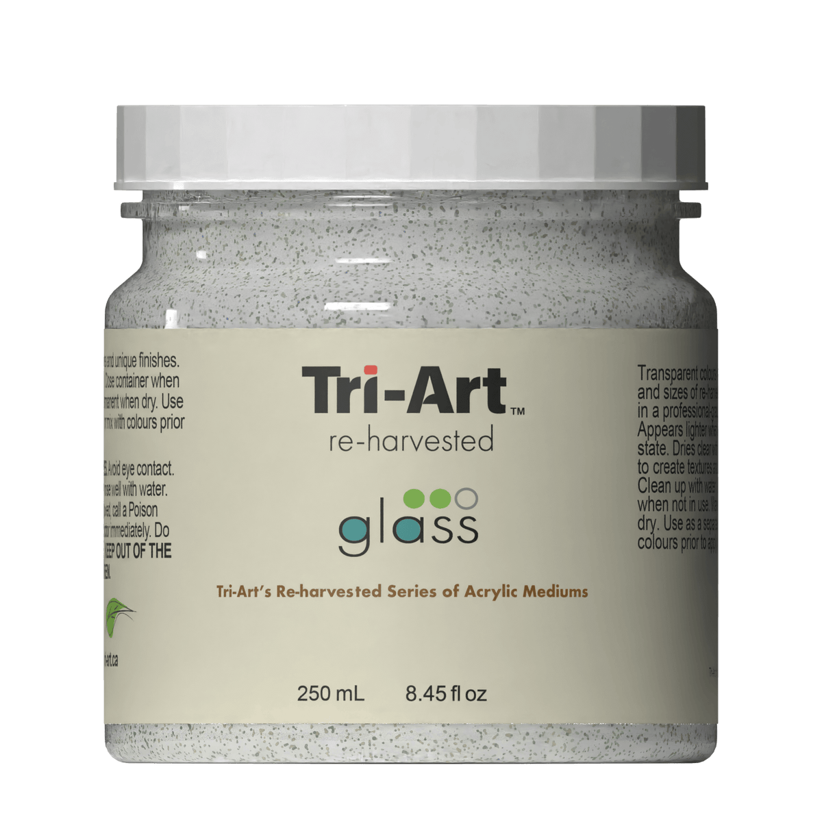 Tri-Art Mediums - Re-harvested Glass - Tri-Art Mfg.