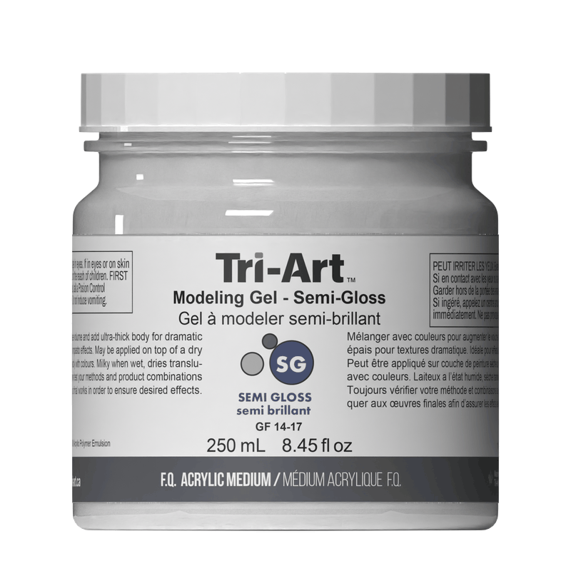 Tri-Art Mediums - Modeling Gel Semi Gloss - Tri-Art Mfg.