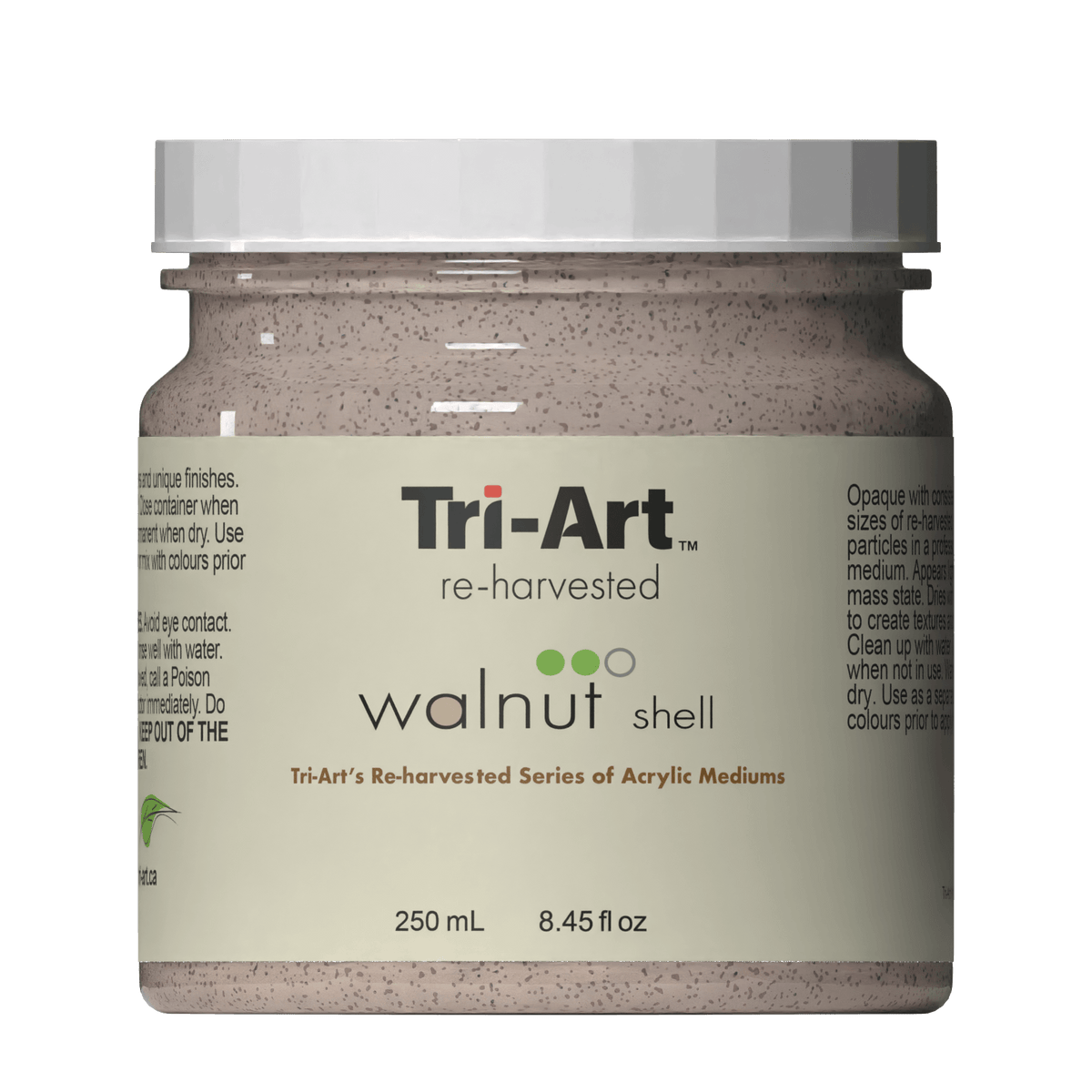 Tri-Art Mediums - Re-harvested Walnut Shell - Tri-Art Mfg.
